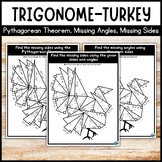 Thanksgiving Trigonometry | Trigonome-Turkeys | High Schoo