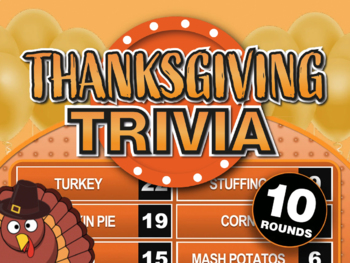 Preview of Thanksgiving Trivia | Family Feud Thanksgiving Classroom Game | Distant Learning