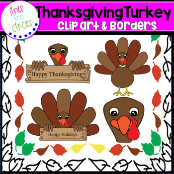 Preview of Thanksgiving Turkey Clipart