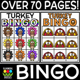 Thanksgiving Turkey Color Bingo and Turkey SEL Social Emot