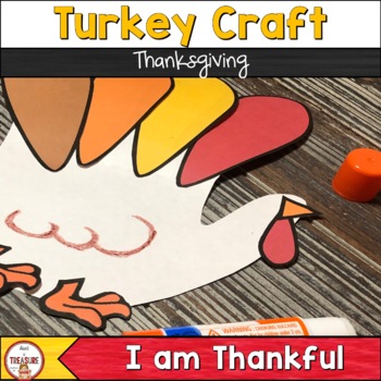 Thanksgiving Turkey Craft by Hunt 4 Treasure | TPT