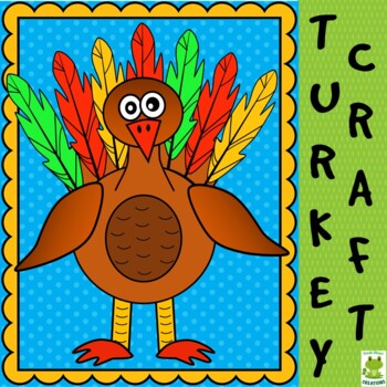 Preview of Turkey Craft/November Holiday Craft