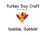 Thanksgiving Turkey Craft - Two Size Options!