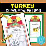 Thanksgiving Turkey Craft and Writing Activity