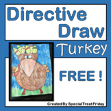 Thanksgiving Turkey Directive Drawing Activity