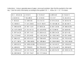 Thanksgiving Turkey: Division of Decimals (color it)