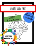 Thanksgiving Turkey Geometry Review