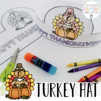 Preview of Thanksgiving Turkey Hat | Thanksgiving Craft Freebie