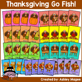 Thanksgiving Turkey Holiday Fun Go Fish Game - Themed Game