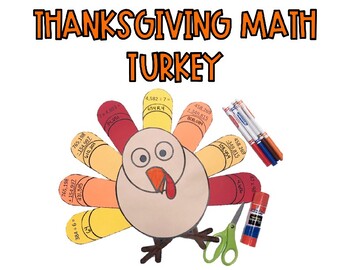 Preview of Thanksgiving Turkey Math
