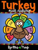 Thanksgiving Turkey Math Craftivity