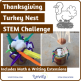 Thanksgiving Turkey Nest Challenge Engineering Activity