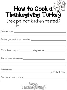 Preview of Thanksgiving Turkey Recipe