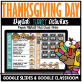 Thanksgiving Turkey Theme Day Activities Google Slides