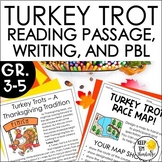 Thanksgiving Turkey Trot Reading Passage and Activities