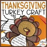 Thanksgiving Craft and Writing Activity | FREE