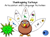 Thanksgiving Turkeys:  Artic & Lang Activities