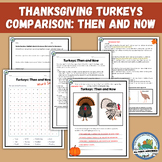 Thanksgiving Turkeys: Then and Now, Compare the 1st Thanks