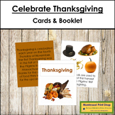 Celebrate Thanksgiving (USA) Cards and Booklet