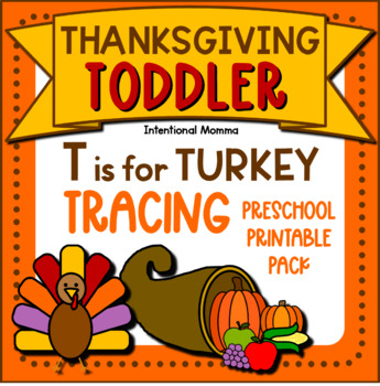 Preview of Thanksgiving Unit, Preschool Toddler Pack