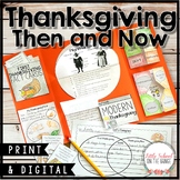 Thanksgiving Then and Now | Print and Digital