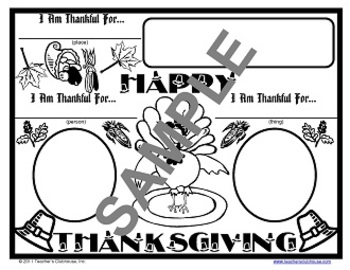 Thanksgiving Unit from Teacher's Clubhouse by Teacher's Clubhouse