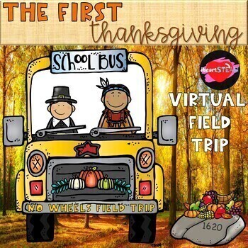 Preview of Thanksgiving Virtual Field Trip for Google Slides: Distance Learning