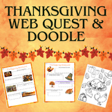Thanksgiving Web Quest/Doodle Page