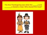 Thanksgiving Wh questions