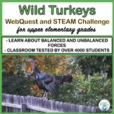 Thanksgiving Wild Turkeys WebQuest and STEM Challenge