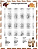Thanksgiving Word Search- Harder 29 Words