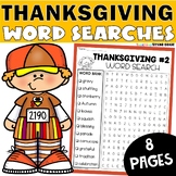 Thanksgiving Word Search Packet - November Fun Busy Work f