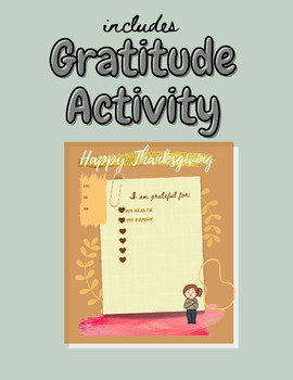 Preview of Thanksgiving Workbook