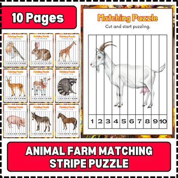 Preview of Stripe Puzzle Thanksgiving Worksheet Thanksgiving Craft Thanksgiving Activity