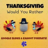 Thanskgiving Kahoot Games Teaching Resources | TPT