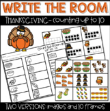 Thanksgiving Write The Room November | Fall Math Centers |
