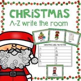 Christmas Write the Room A-Z
