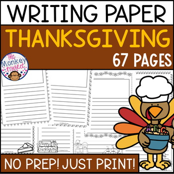 Preview of Thanksgiving Writing