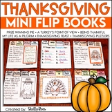 Thanksgiving Writing Activities | Thanksgiving Mini Flip Books
