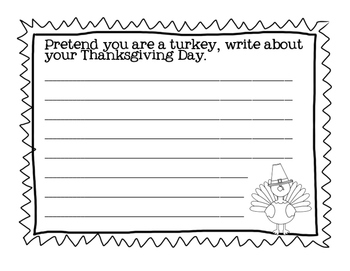 thanksgiving writing assignments for middle school