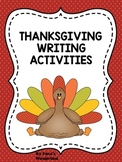 Thanksgiving Day Writing Prompts - Thanksgiving Day Activities