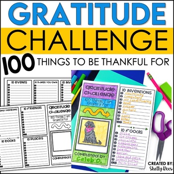 Preview of Thanksgiving Writing Activities & Prompts | Gratitude Journal Lesson