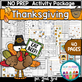 Thanksgiving Writing Activities and Worksheets