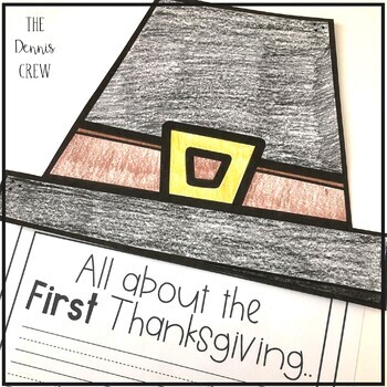 Thanksgiving Writing Craftivities by The Dennis Crew | TPT