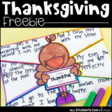 Thanksgiving Writing FREEBIE