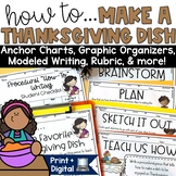 Thanksgiving Writing How to Cook a Turkey November Prompt