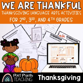 Preview of Thanksgiving Lessons, Independent Work Packet