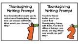Thanksgiving Writing Prompts FREE
