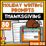 Thanksgiving Writing Prompts | Paper or Digital