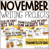 Thanksgiving Writing Prompts and Activities for November B